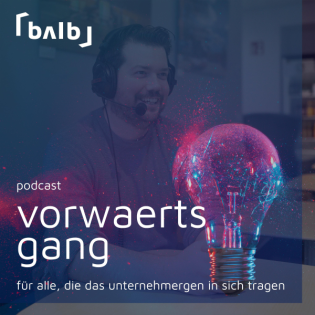 Podcast vorwaertsgang | Der Podcast von bulb Logo